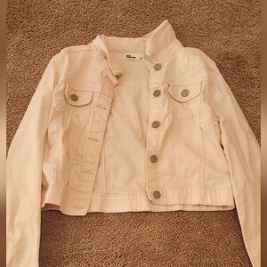 Girls, Epic Threads Pink Jean Jacket